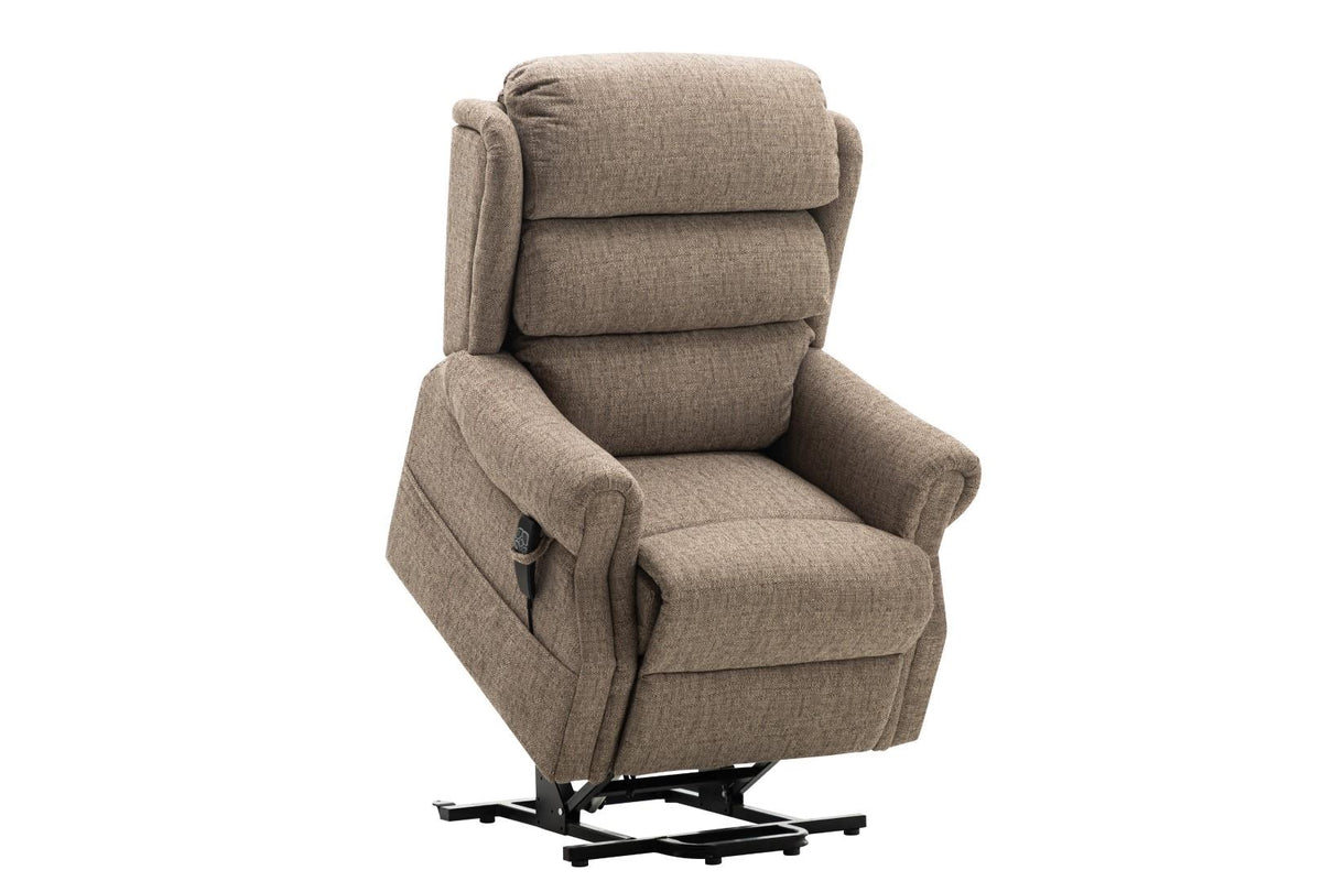 Salisbury Dual Motor Riser Recliner Arm Chair In Lisbon Morris Living 8780