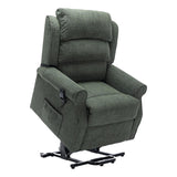 Refurbished - The Perth - Dual Motor Riser Recliner Mobility Chair in Fern Green Fabric