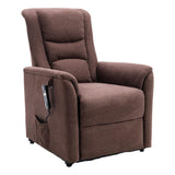 The Bradwell - Single Motor Riser Recliner Chair in Mocha Fabric