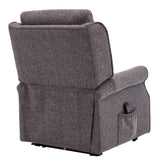 The Perth - Dual Motor Riser Recliner Mobility Chair in Lisbon Grey Fabric