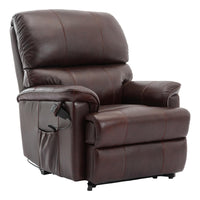 The Toulouse Riser Recliner Mobility Chair in High Grade Genuine Mulberry Leather - Refurbished