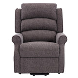 The Perth - Dual Motor Riser Recliner Mobility Chair in Lisbon Grey Fabric