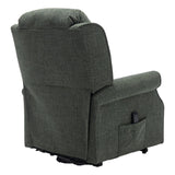 The Darwin - Dual Motor Riser Recliner Mobility Arm Chair in Fern Fabric - Refurbished