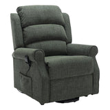 Refurbished - The Perth - Dual Motor Riser Recliner Mobility Chair in Fern Green Fabric