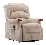 The Leicester Dual Motor Riser Recliner Mobility Lift Chair in Bouquet Beige Clearance