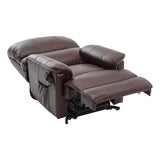 The Toulouse Riser Recliner Mobility Chair in High Grade Genuine Mulberry Leather - Refurbished