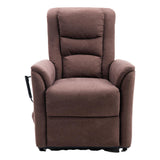 The Bradwell - Single Motor Riser Recliner Chair in Mocha Fabric