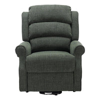 Refurbished - The Perth - Dual Motor Riser Recliner Mobility Chair in Fern Green Fabric