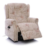 The Oldbury Riser Recliner / Lift & Tilt Chair, Beige Fabric with USB Charging