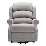 The Andover Dual Motor Riser Recliner Mobility Lift Chair - Stylish Linen Fabric - Refurbished