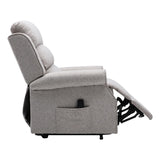 The Andover Dual Motor Riser Recliner Mobility Lift Chair - Stylish Linen Fabric - Refurbished