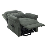 The Darwin - Dual Motor Riser Recliner Mobility Arm Chair in Fern Fabric - Refurbished