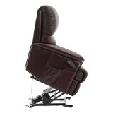 The Toulouse Riser Recliner Mobility Chair in High Grade Genuine Mulberry Leather - Refurbished