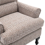 Hamilton Fireside Chair in Wheat Fabric - 20.5" Height - Orthopedic Chair - Refurbished