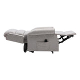 The Andover Dual Motor Riser Recliner Mobility Lift Chair - Stylish Linen Fabric - Refurbished