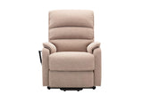 Valencia Dual Motor Riser Recliner Mobility Lift Chair in Wheat Fabric - Clearance Sale