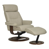 Newton Mushroom Leather Morris Living