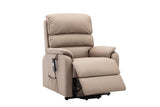 Valencia Dual Motor Riser Recliner Mobility Lift Chair in Pebble Plush - Refurbished