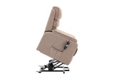 Valencia Dual Motor Riser Recliner Mobility Lift Chair in Wheat Fabric - Clearance Sale