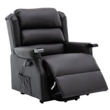 The Warminster Dual Motor Riser Recliner Mobility Chair in Brown Leather Clearance