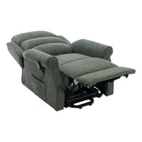 Refurbished - The Perth - Dual Motor Riser Recliner Mobility Chair in Fern Green Fabric