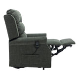 Refurbished - The Perth - Dual Motor Riser Recliner Mobility Chair in Fern Green Fabric